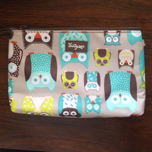 CLOSET CLOSING Never Used Thirty One Owl Pouch