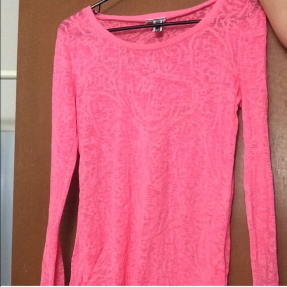 Pink long sleeve