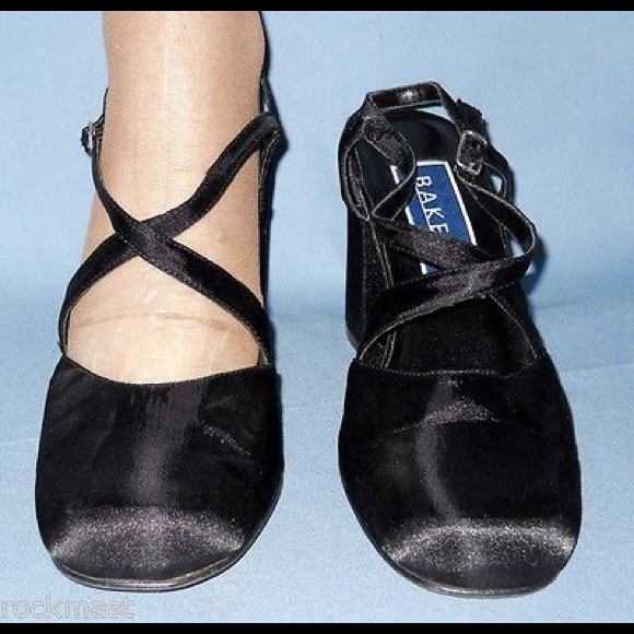 Royal blue fabric uppers Size 8.5 heel