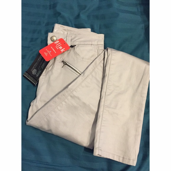 High waist Grey Wax Coated Pants!!!