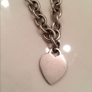 Authentic Tiffany & Co toggle necklace.