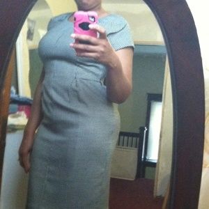 Worthington black and white dress