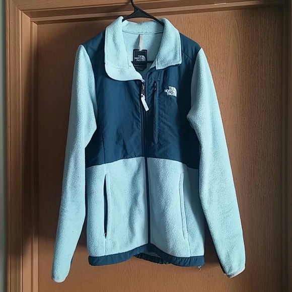 Dark and light blue women's jacket