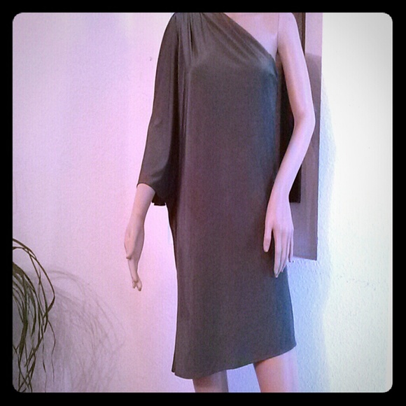 Nwt Naven Military Green One Shoulder Goddess Hot!