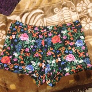 Beautiful floral shorts