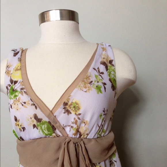 Flower print dress