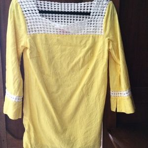 Lilly yellow tunic