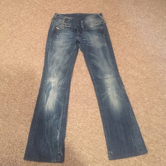 Dark blue diesel jeans