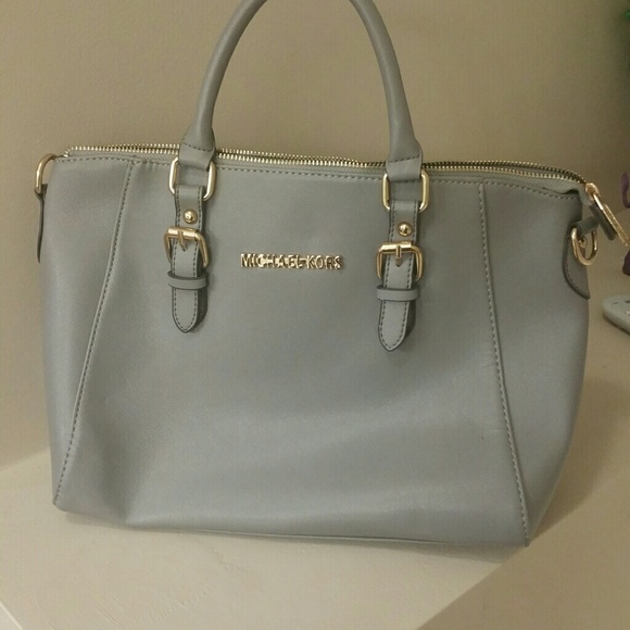 Michael Kors gray bag