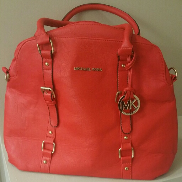 Michael Kors red bag