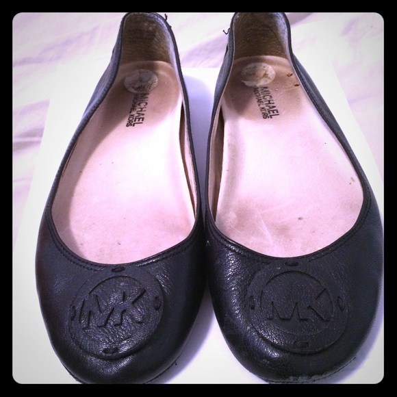 Black Michael Kors Flats Size 7