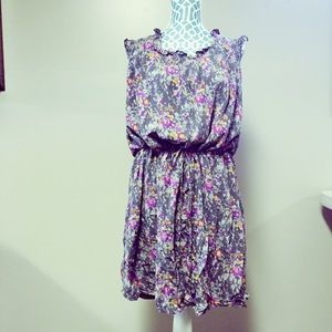 Ruffle floral dress