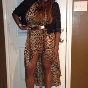 Sheer leopard dress! Sold on mercari