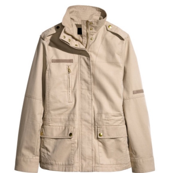 H&M Cargo Spring Jacket- Beige