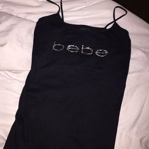 Black Bebe tank