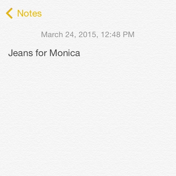 For Monica