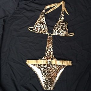 Leopard Monokini Bathingsuit