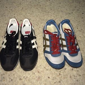 2 pairs of Onitsuka Tiger shoes