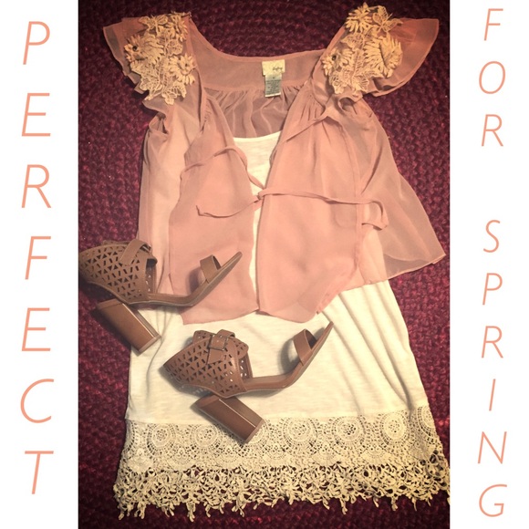 New spring styles are here! Get this top!