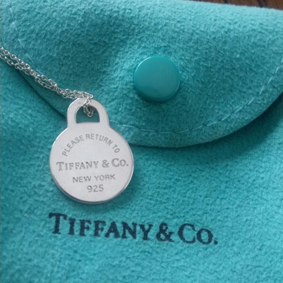Tiffany & Co. Tag necklace