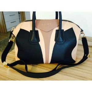 GIVENCHY ANTIGONA TRICOLOR SATCHEL PURSE BAG