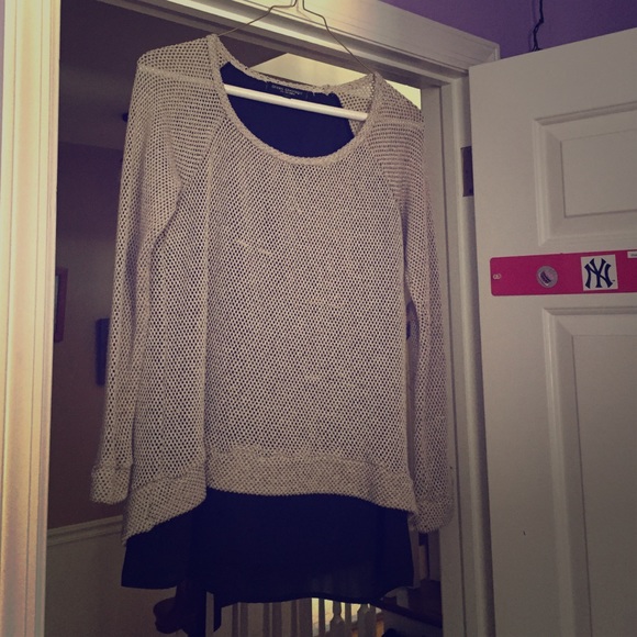 Open Back Knit Sweater