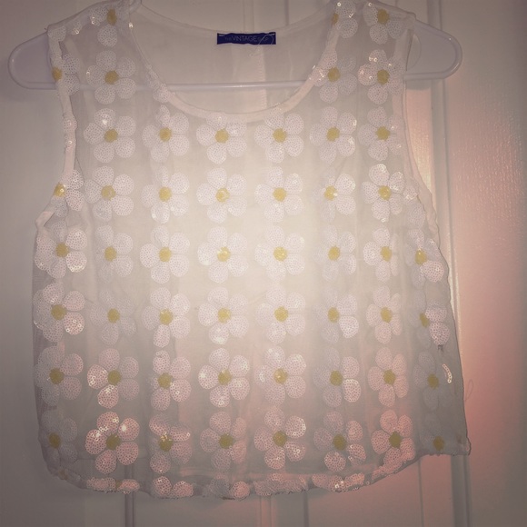 Sunflower lace top