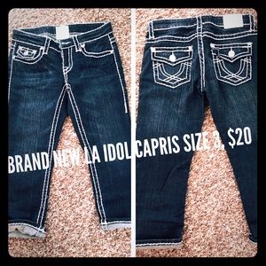 LA Idol Denim capris