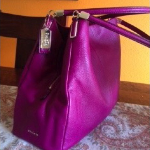 Coach Madison Small Phoebe in Cranberry