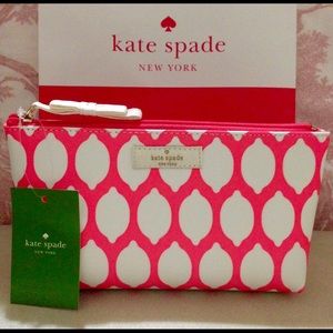 ✨kate spade Pink Lemon Cosmetic Pouch