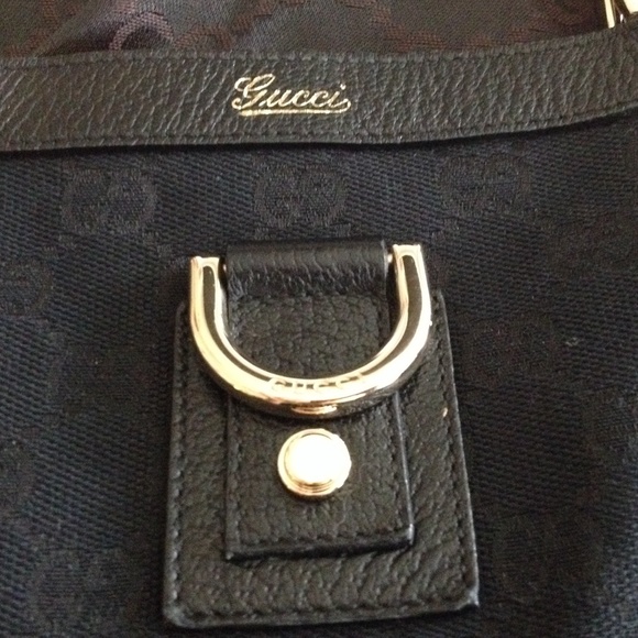 Gucci Black Canvas Tote