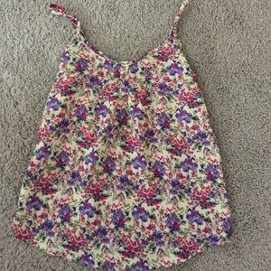 Delia's floral summer top.