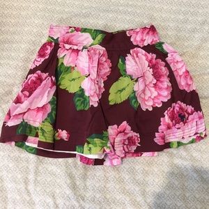 Abercrombie Floral Skirt
