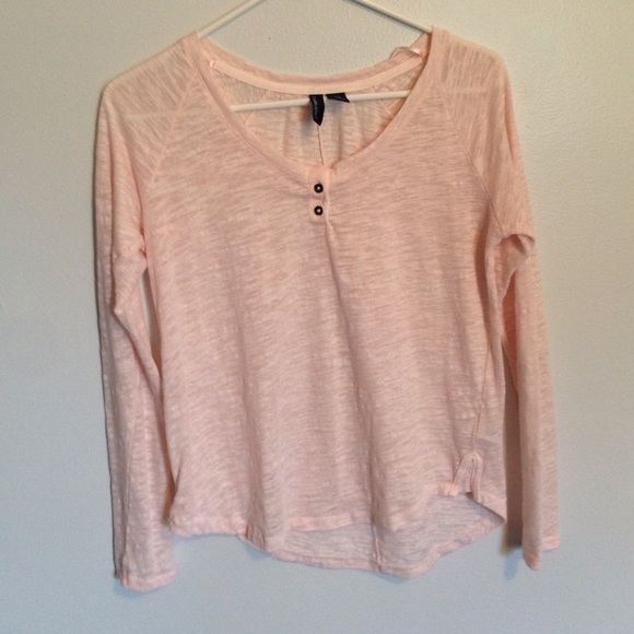 Light pink long sleeve
