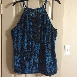INC International concepts blue/black XL  tank