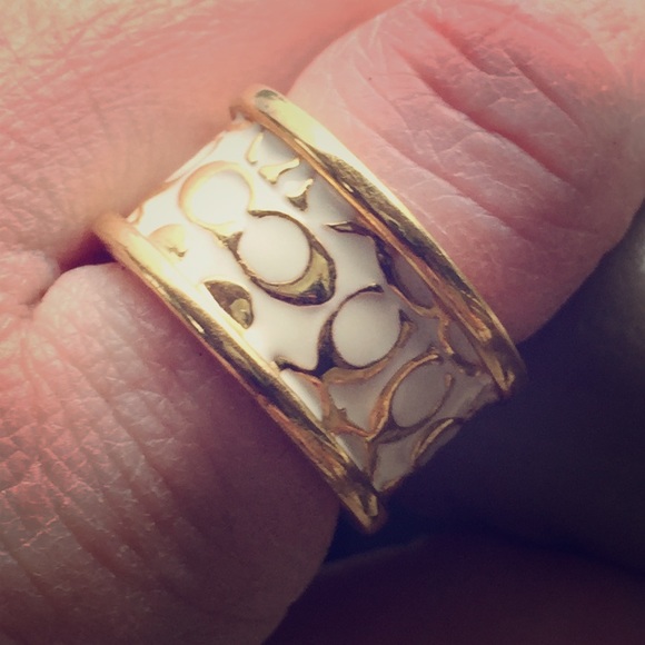 SOLD!!! In bundle Coach ring