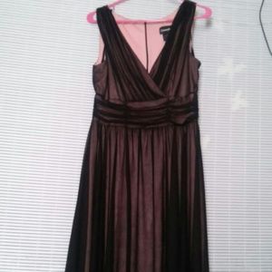 "Cute Pink and Black Dress"