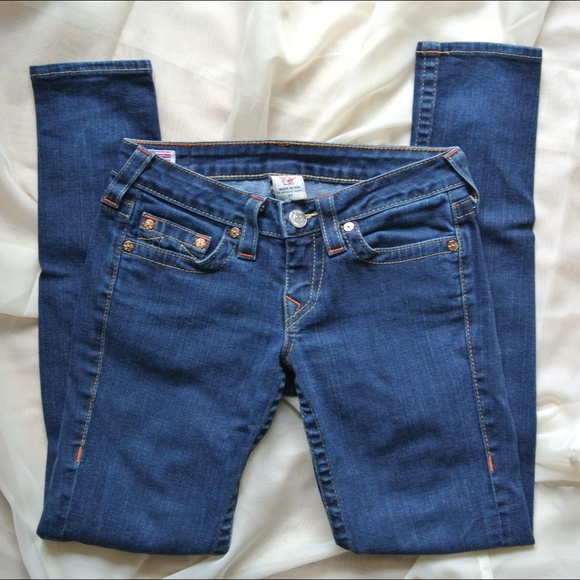 True Religion skinny jeans dark wash