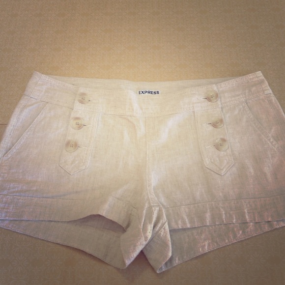 Linen Sailor Shorts