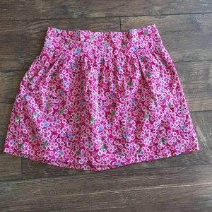 Floral pink skirt