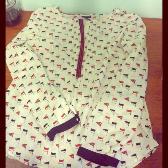 Talbot Sailing Flag Blouse - Picture 1 of 1