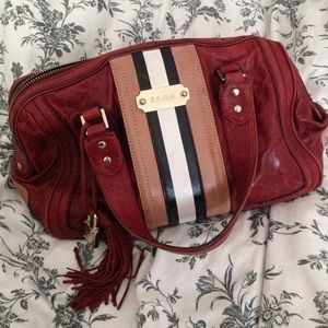 L.a.m.b leather handbag 100%authentic