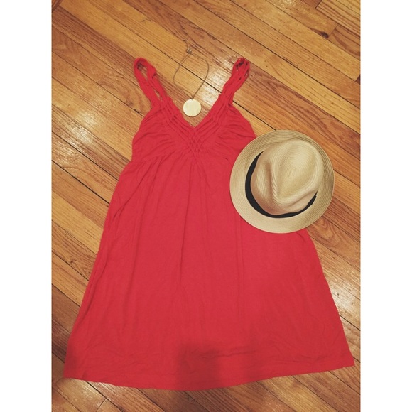 Moda International Dresses & Skirts - 💒DONATED💒Victoria's Secret Coral Cotton Dress