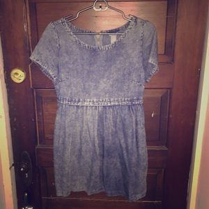 Denim dress