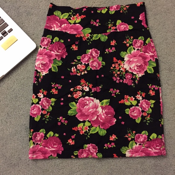 Floral Pencil Skirt