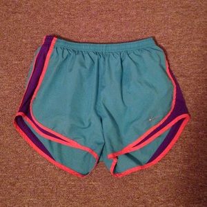 Nike neon shorts