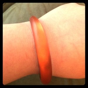 Alexis Bittar orange tappered bangle!