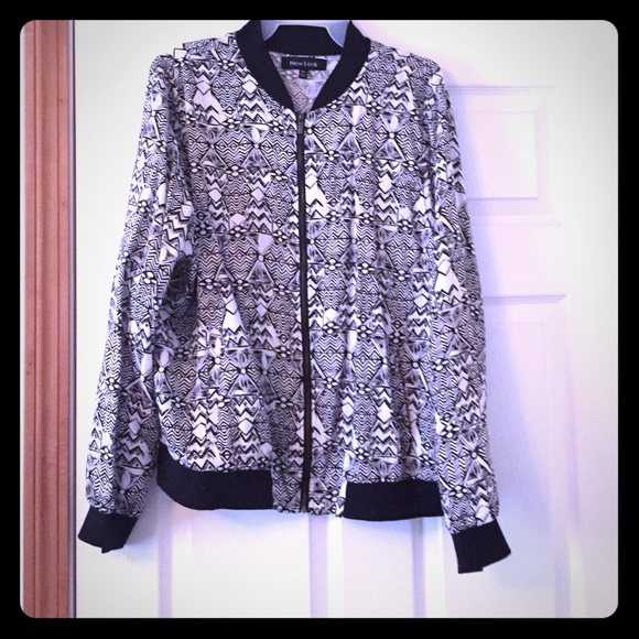 Aztec bomber jacket