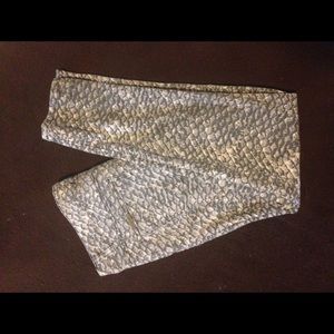 Celebrity Pink snake-skin skinny jeans