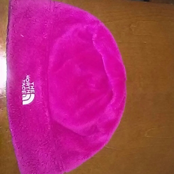 North face fuzzy hat